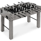 Best Choice Products Large 54 Inch Full-Size Foosball Table For Home, Game Room - Includes 2 Balls, 2 Cup Holders - Gray