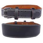 Weight Lifting Belt Back Lumbar Support Strength Training Fitness Workout Home Gym (Xl, Black)