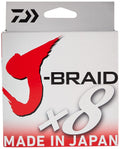 J-Braidx8, Filler Spool, Chartreuse, Mono Dia.= 4Lb.