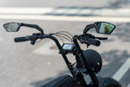 Meachow 2024New Handlebar Bike Mirror, Scratch Resistant Glass Lens, Ultra-Hd, E-Bike Mirror, Bicycle Mirror, (Silver Right Side