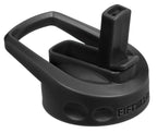 Fifty-Fifty A68002Bk0 Wide Mouth Cap Lid Water Bottle With Straw, Black