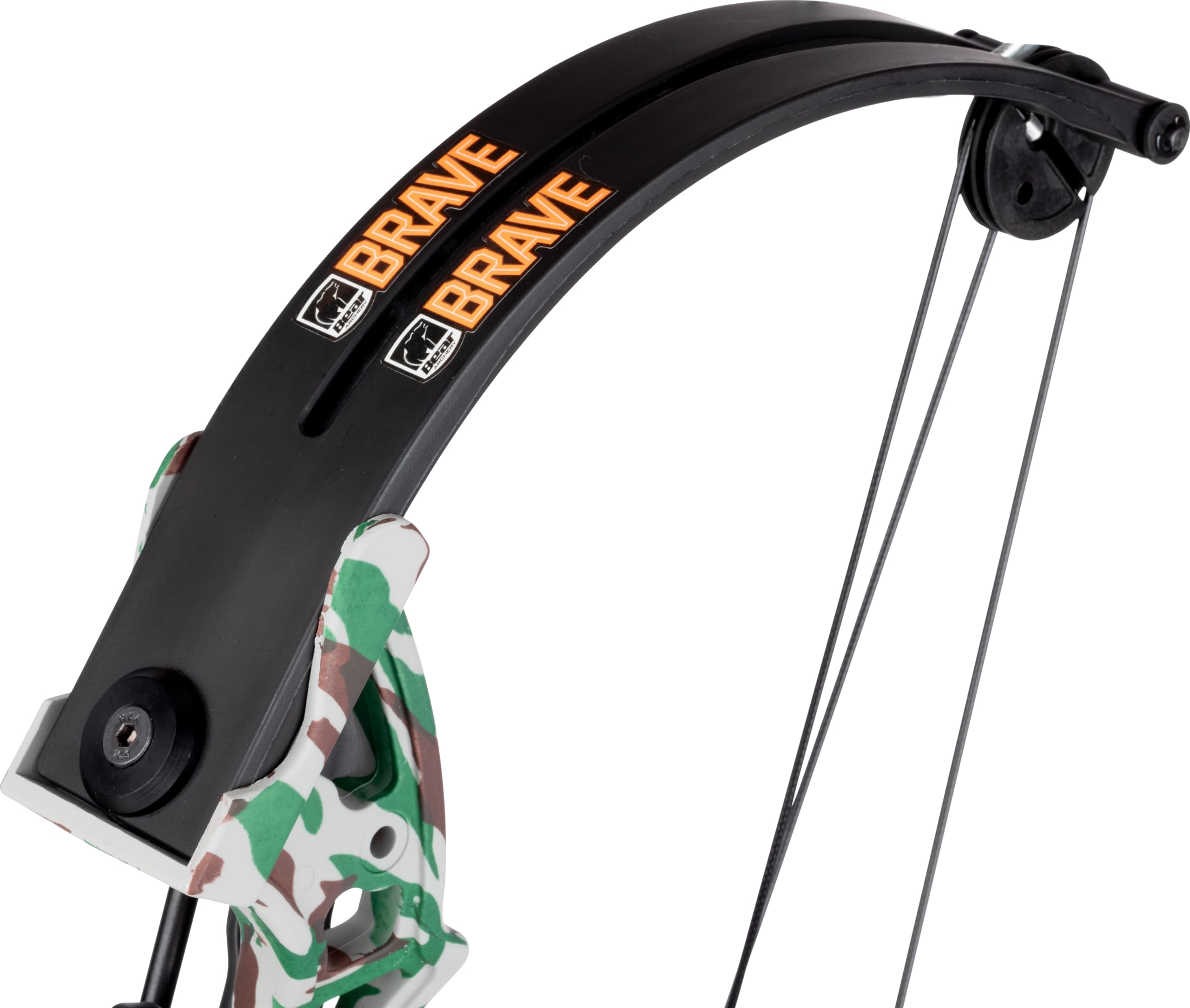 Bear Archery Brave Bow Set For Youth, Right Hand, Camo
