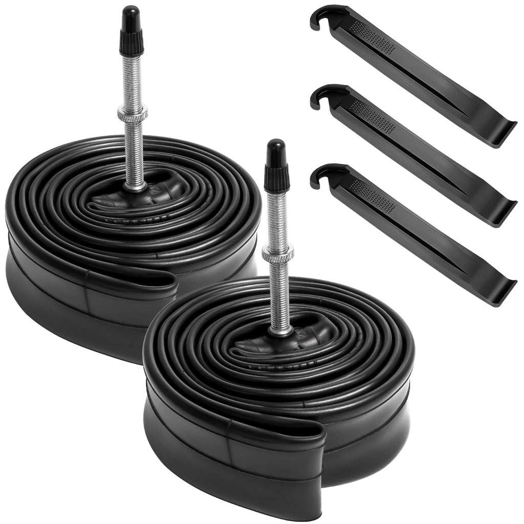2 Pack 700C Bike Tubes 700 X 25/32C (Etro:25/32-622) Fv60Mm Long Presta Valve Compatible With 700X25C 700X26C 700X 28C 700 X 30C