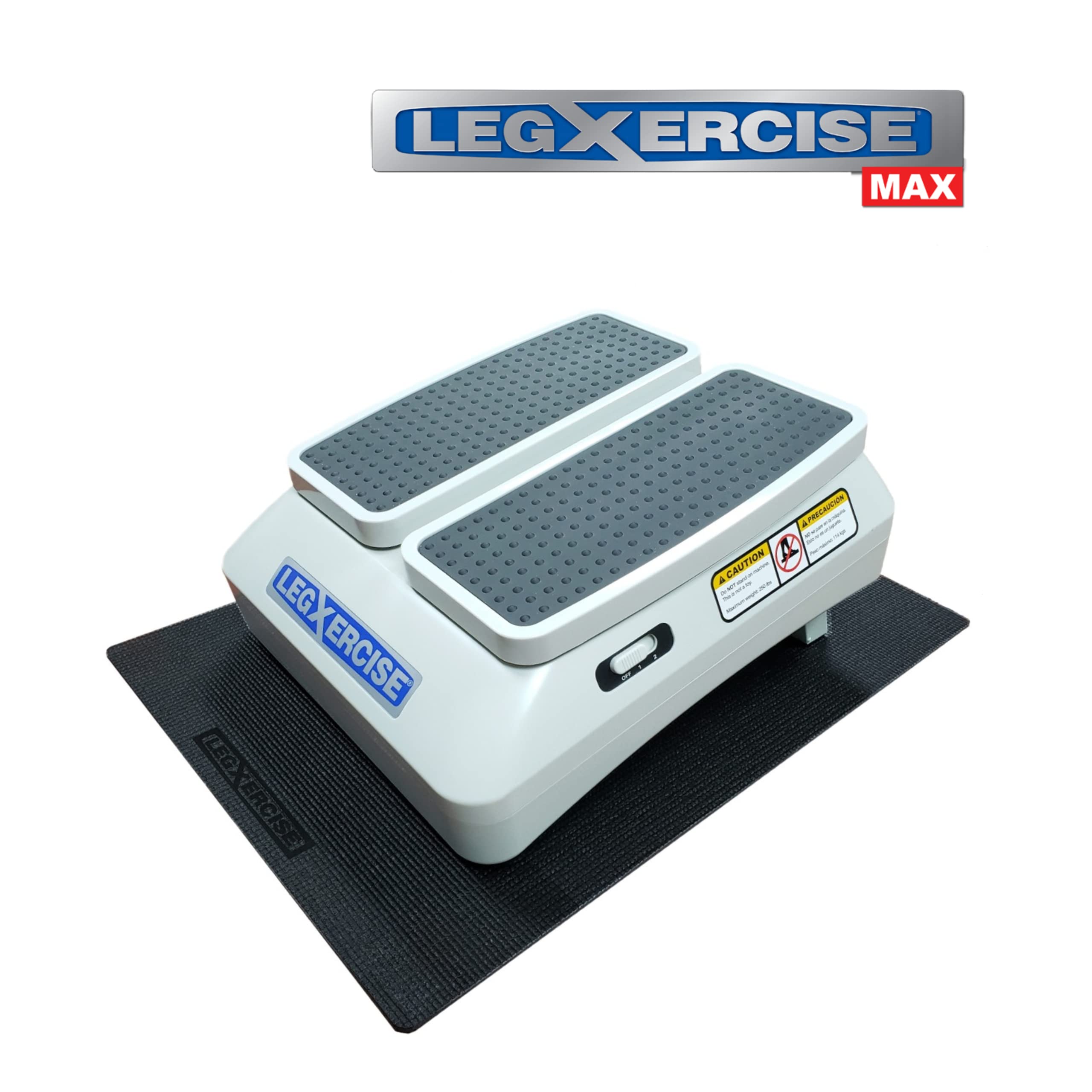 Legxercise & Ellipse Non-Slip Mat Black