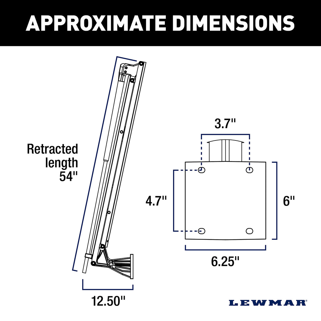 Lewmar Axis Shallow Water  Anchor White
