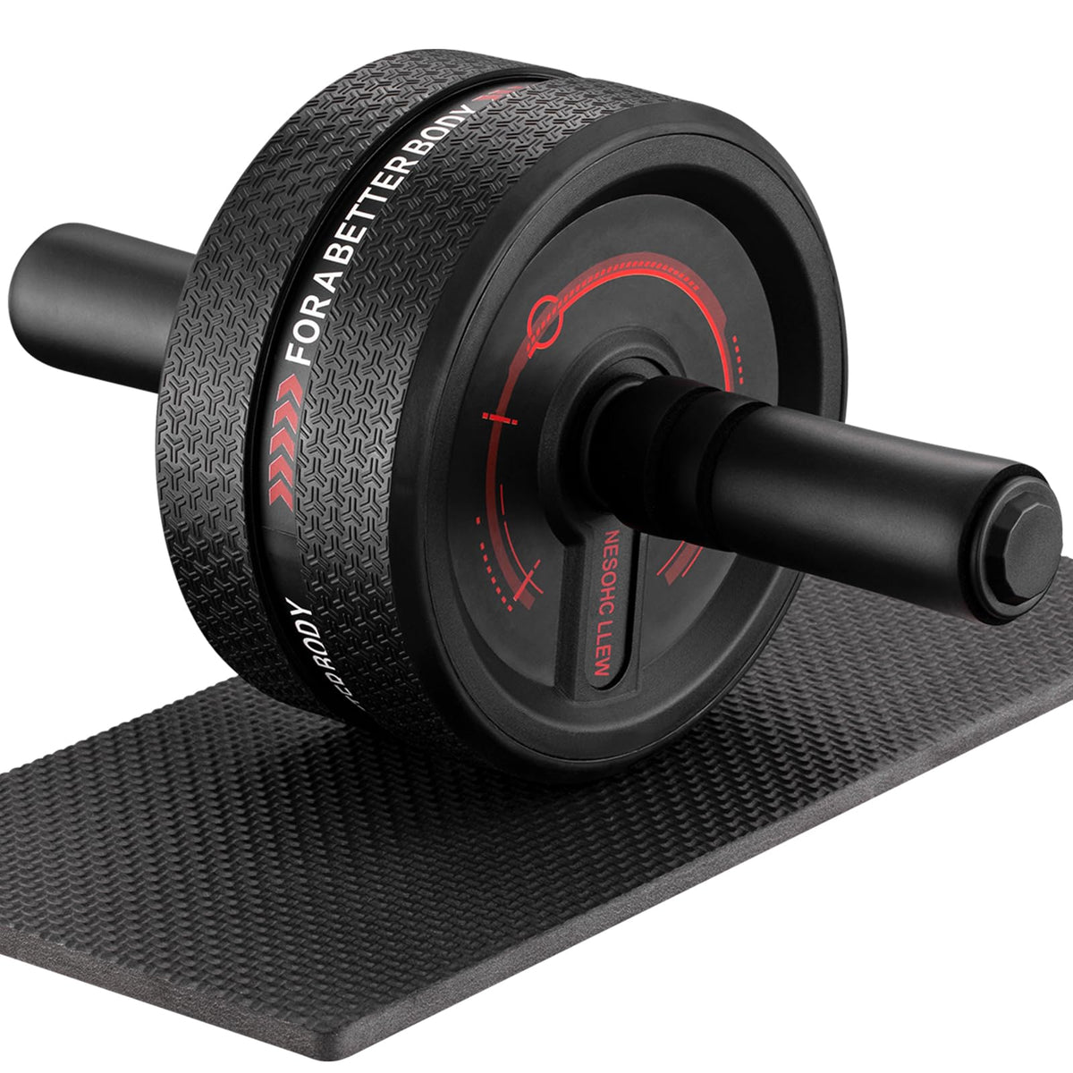 NESOHCLLEW Ab Roller Wheel. Abdominal Training Roller for Men/Women, Abdominal Wheels Widened to 3.4 inch, Rubber Tread of The Abd