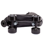 C Seven C7Skates Quad Roller Skates | Retro Design (Black, Women'S 11 / Men'S 10)