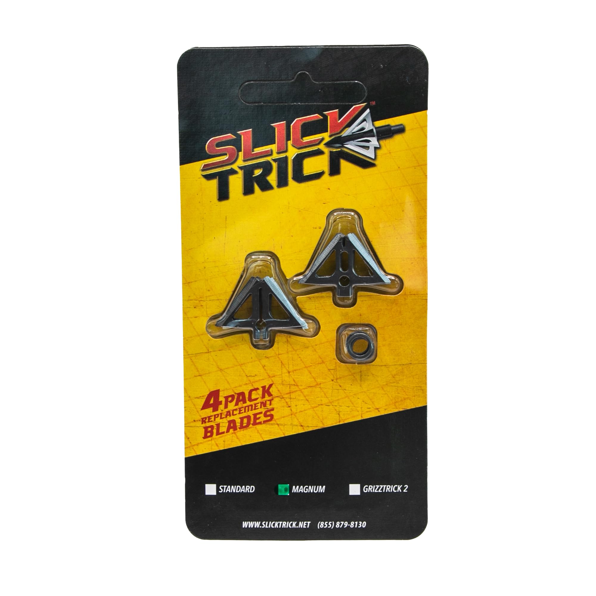 Slick Trick Broadhead 1-1/8 Mag Blades 100/125 Gr 4 Pack