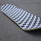 Turbo 9 X 33 Inch Skateboard Grip Tape Sheet White Checkerboard