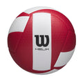 WILSON Helix Official Size Volleyball - Red/White