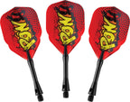 Viper Comix Steel Tip Darts: Pow (Red), 22 Grams