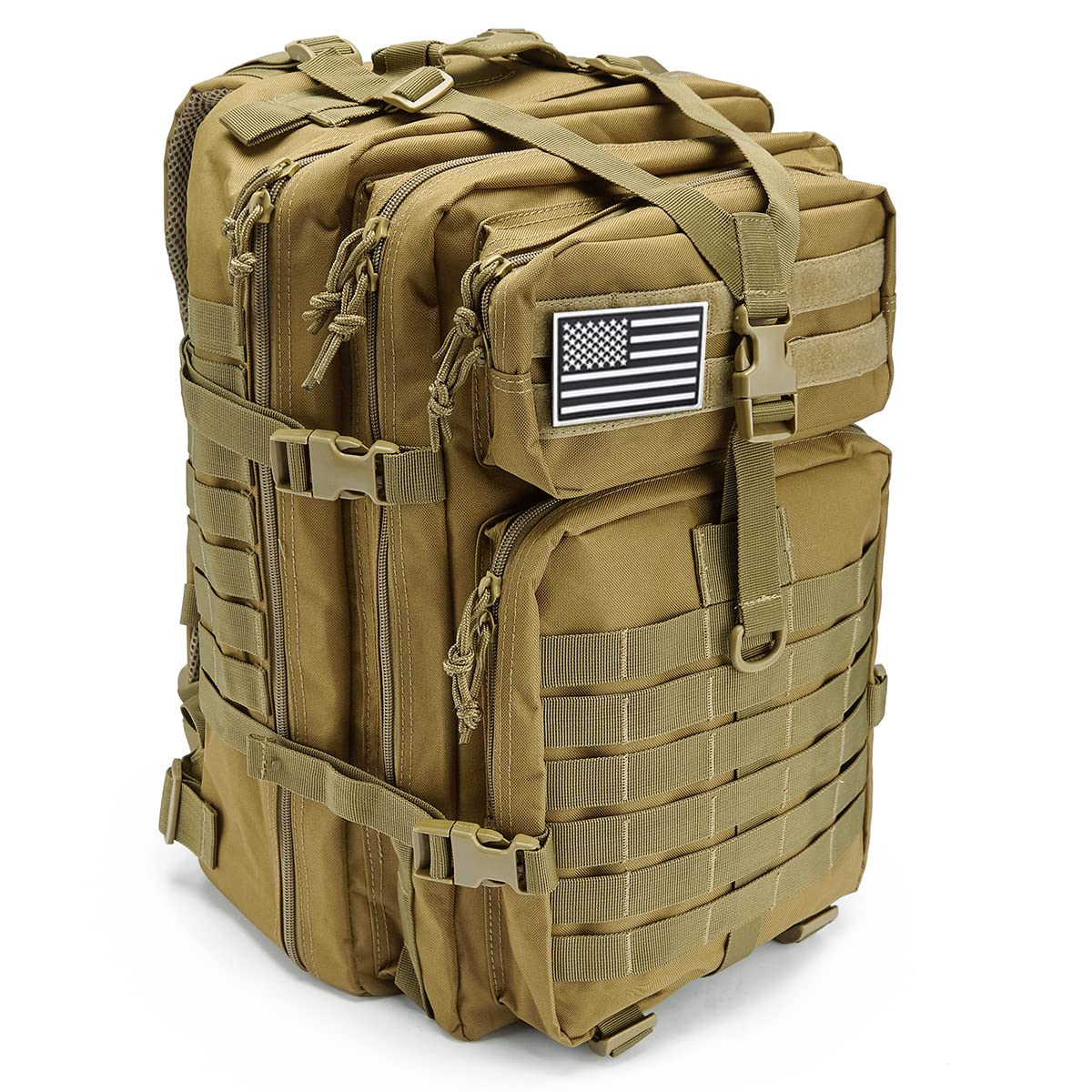 45L Military Tactical Backpacks For Men Camping Hiking Trekking Daypack Bug Out Bag Lage Molle 3 Day Assault Pack By Qt&Qy