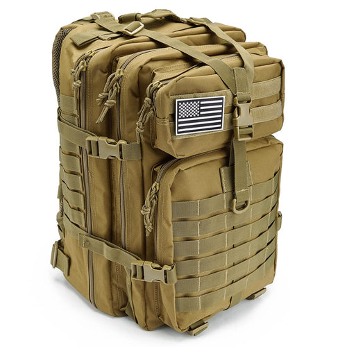 45L Military Tactical Backpacks For Men Camping Hiking Trekking Daypack Bug Out Bag Lage Molle 3 Day Assault Pack By Qt&Qy