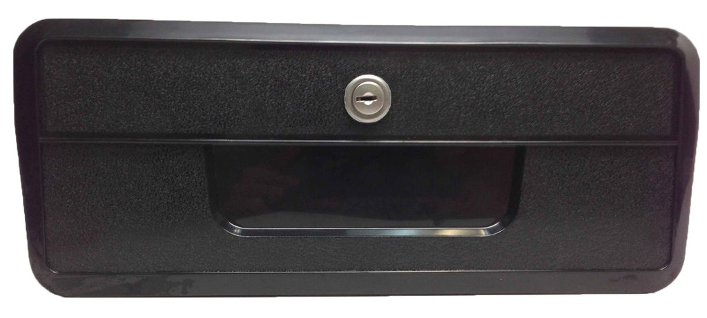 Pactrade Marine Boat Pontoon Yacht Storage Compartment Durable Standard Lightweight Lockable Abs Locking Plastic Glove Box Black