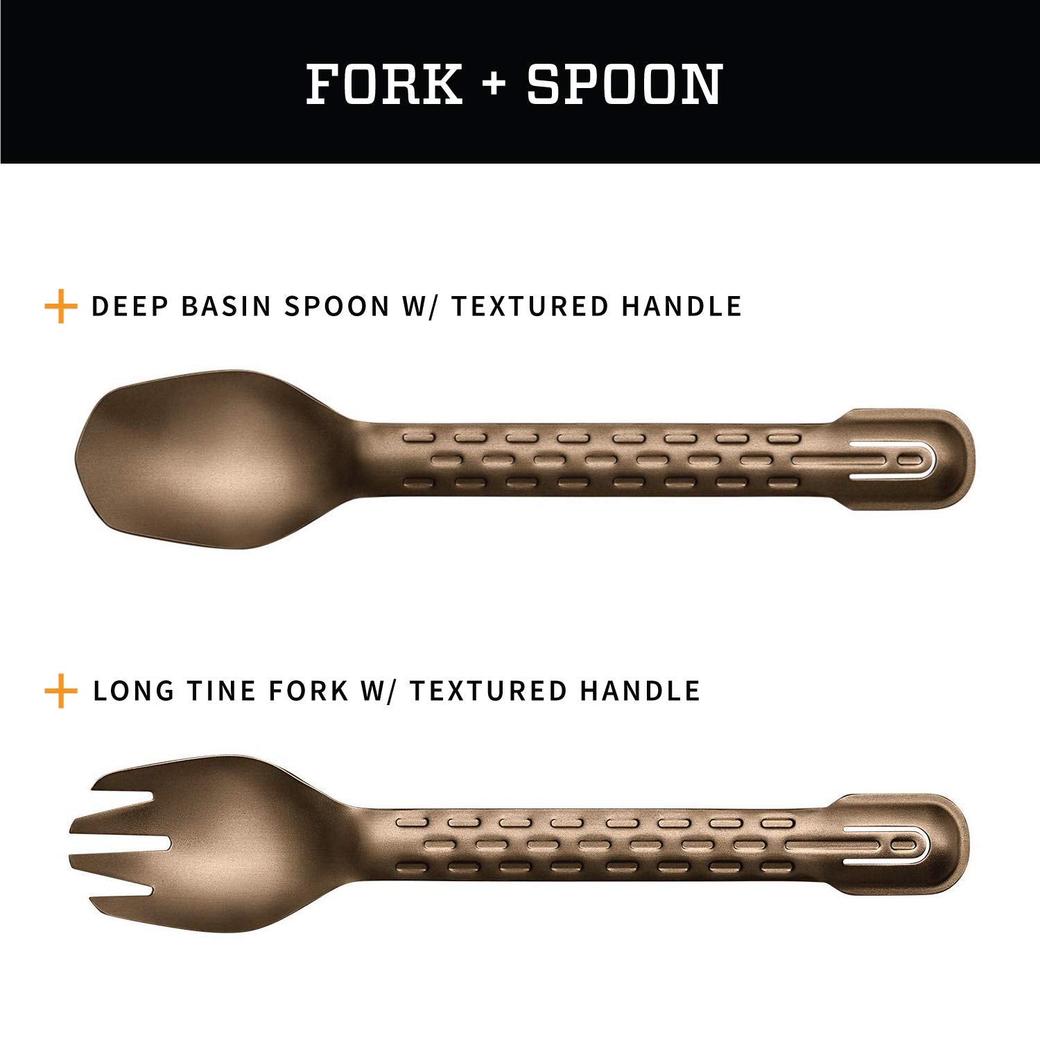 Gerber Gear 31-003465N Compleat Camping Utensils Cooking Tool Set, Burnt Bronze