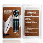 Cuesoul 16 Grams Soft Tip Darts Set With Dart Case - Brass Barrels