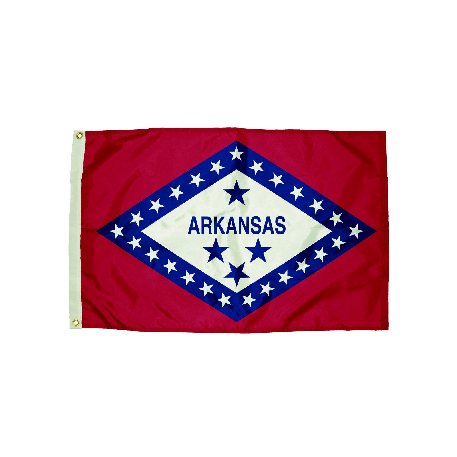 Independence Flag Nylon Arkansas Flag, 3 x 5'