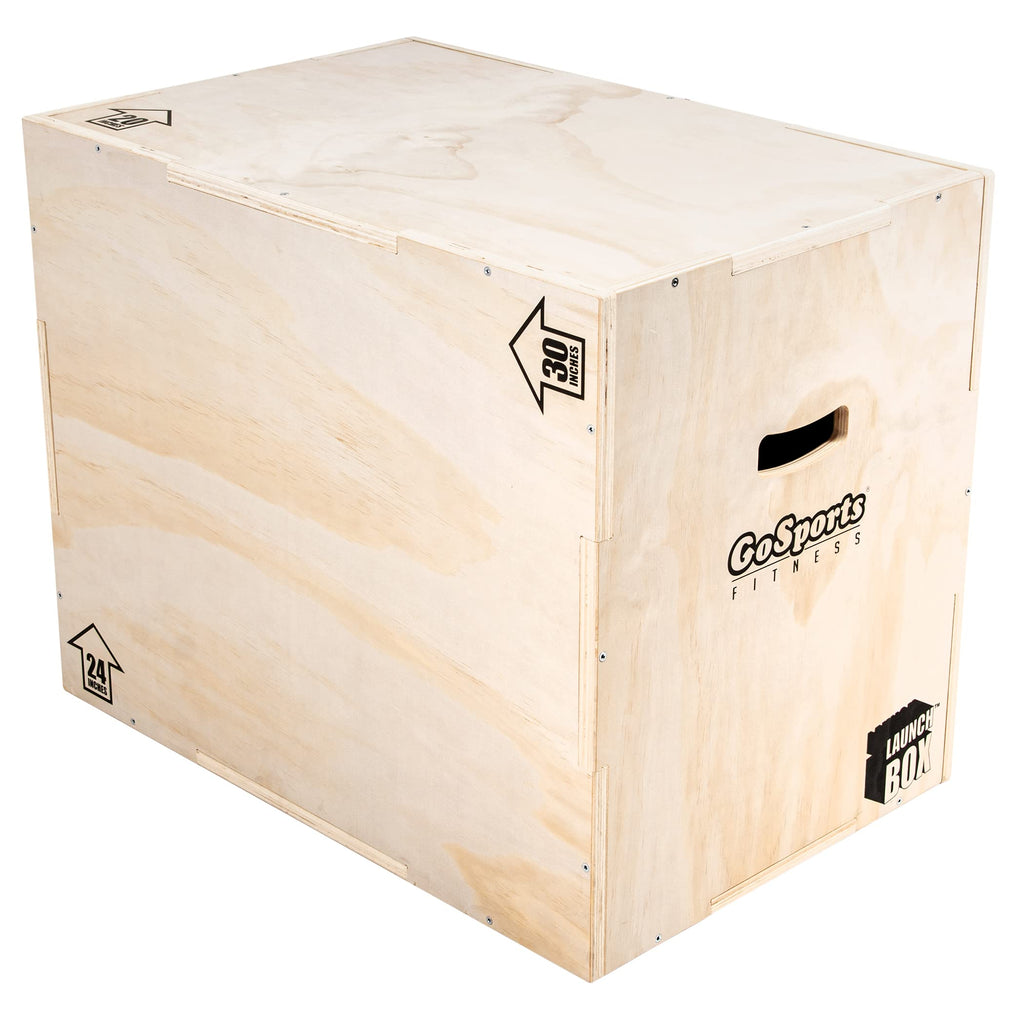 Gosports Fitness Launch Box - 3-In-1 Plyo Jump Box For Exercises Of All Skill Levels