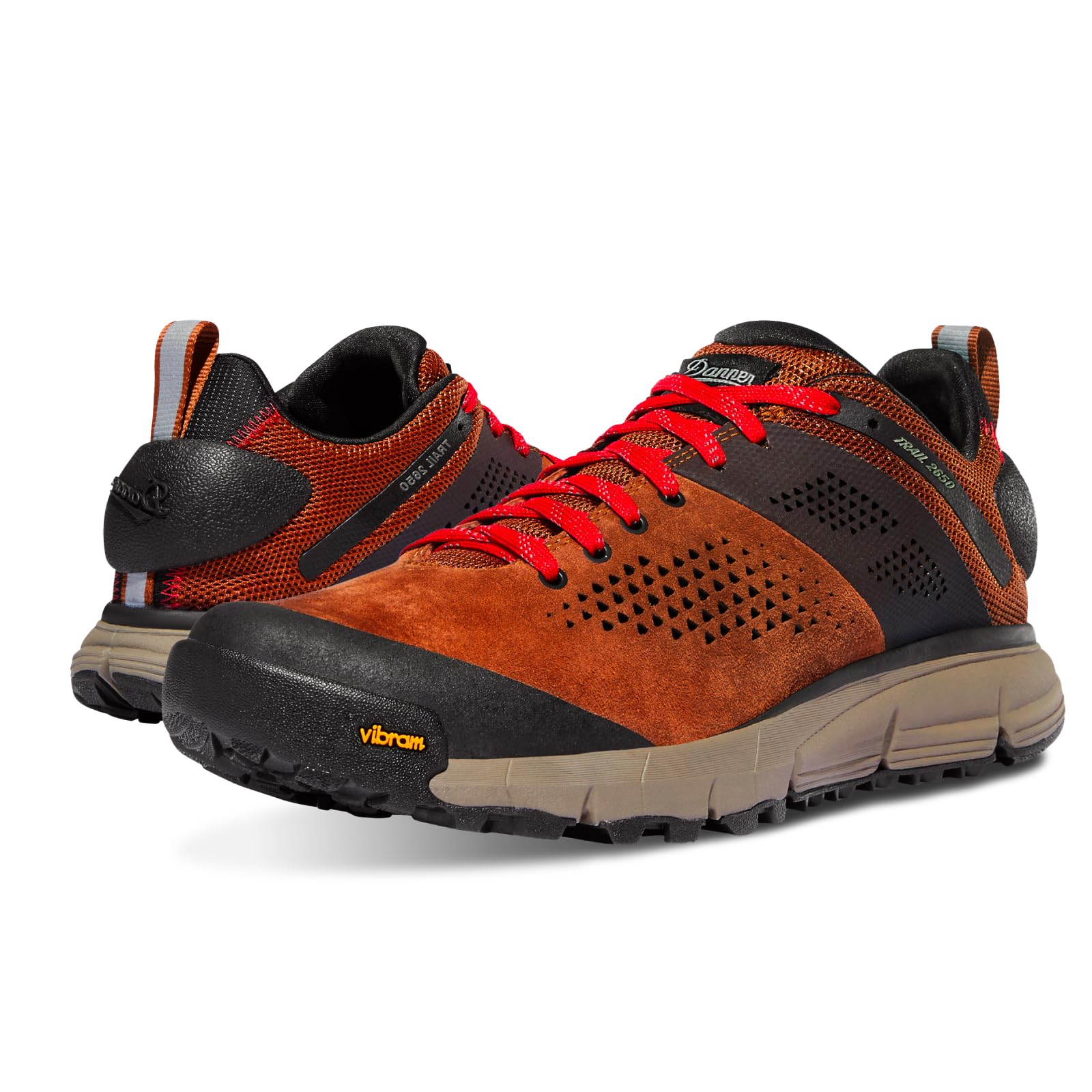 Danner Trail 2650 Mens Hiking Shoes - Breathable Mesh Lining Boots for Men - Ortholite Footbed & Waterproof Shoes - Slip-Resista