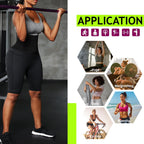Huiming Sauna Sweat Shorts For Women High Waisted Thermo Waist Trainer Slimming Leggings Pants Body Shaper (Small/Medium)