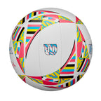 Wilson Avp Movement Volleyball - Official Size, Pink/Yellow/Blue