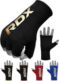 Rdx Boxing Inner Mitts Hand Wraps Mma Fist Protector Bandages, Large, Black