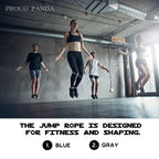 Weighted Jump Rope Workout 1Lb Professional Skipping Rope With Adjustable Length&Silicone Comfortable Grips,Heavy Jumpropes Adul