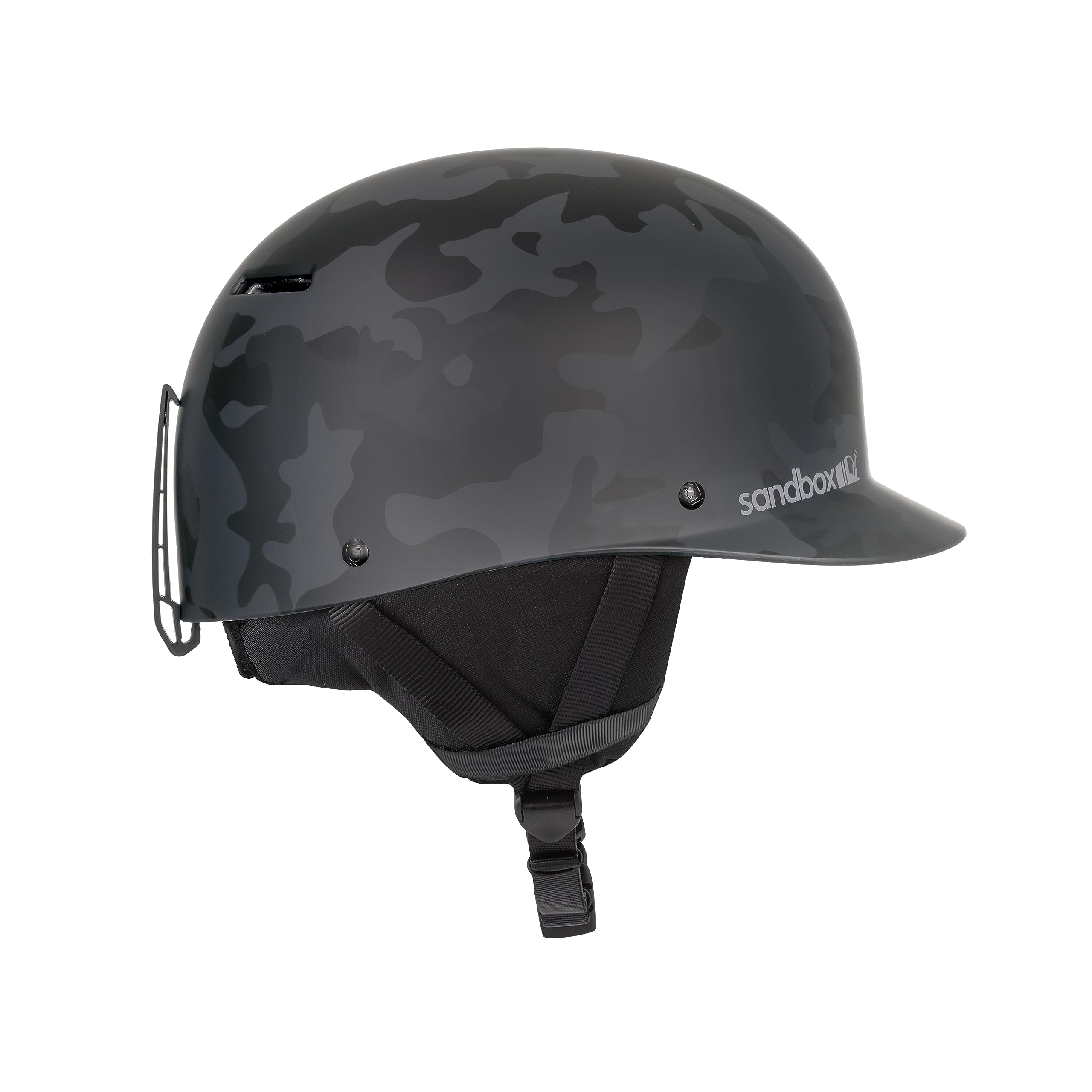 Sandbox Unisex Classic 2.0 Snow Ski and Snowboard Helmet - Black Camo | Small