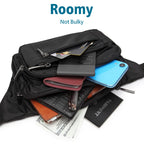 Fanny Pack For Women Men - Packism 6 Zipper Pockets Fashionable Sport Waist Pack Bag Travel Hiking Running Hip Bum Bag For Outdo