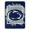 NORTHWEST ENTERPRISES NCAA 46x60 Dimensional Design Micro Raschel Throw Blanket (Penn State Nittany Lions)