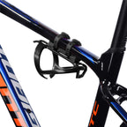 Zonkie Bicycle Bottle Cages, Plastic Bike Bottle Holder With Cage Mounting Base (Black)