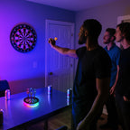 Coolgift Mart Light Up Dart Holder, Acrylic Dart Holder With Multiple Color Modes And Brightness Adjustment Function With Remote