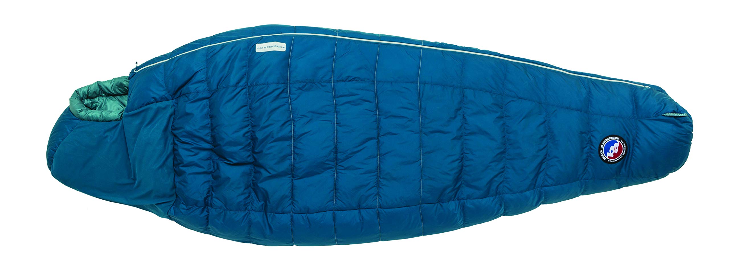 Big Agnes Womens Sidewinder Sl 20 Sleeping Bag (650 Downtek) Regular