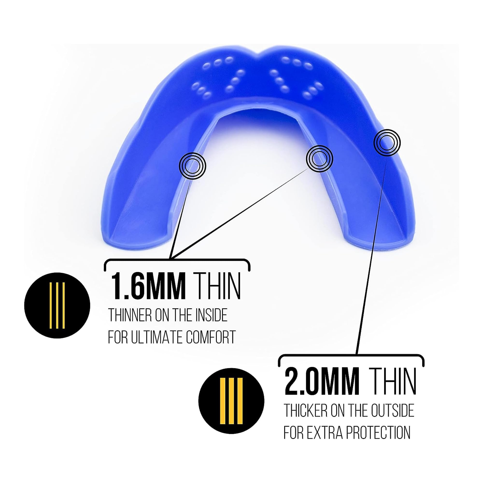 Sisu 3D Mouthguard, Hot Pink - 2.0Mm Thin - For Athletes Over 5    Tall - Pre-Formed For Custom-Molded Fit - Remoldable Up To 20