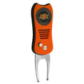Team Golf Ncaa Oklahoma State Cowboys Retractable Divot Tool With Double-Sided Magnetic Ball Marker, Features Patented Single Pr