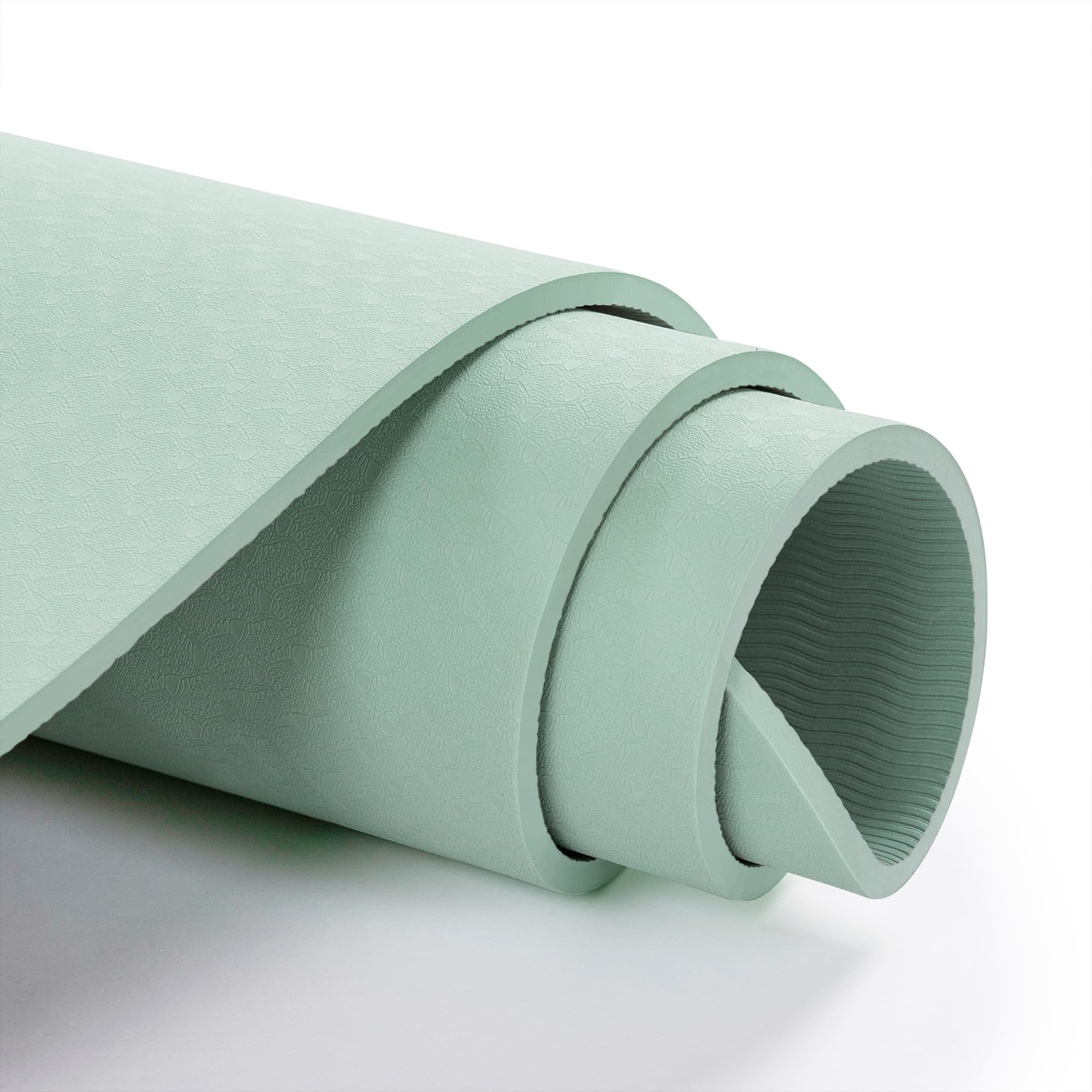 Yoga Mat Non Slip, Pilates Fitness Mats, Eco Friendly, Anti-Tear 1/4 Thick Yoga Mats for Women, Exercise Mats for Home Workout w