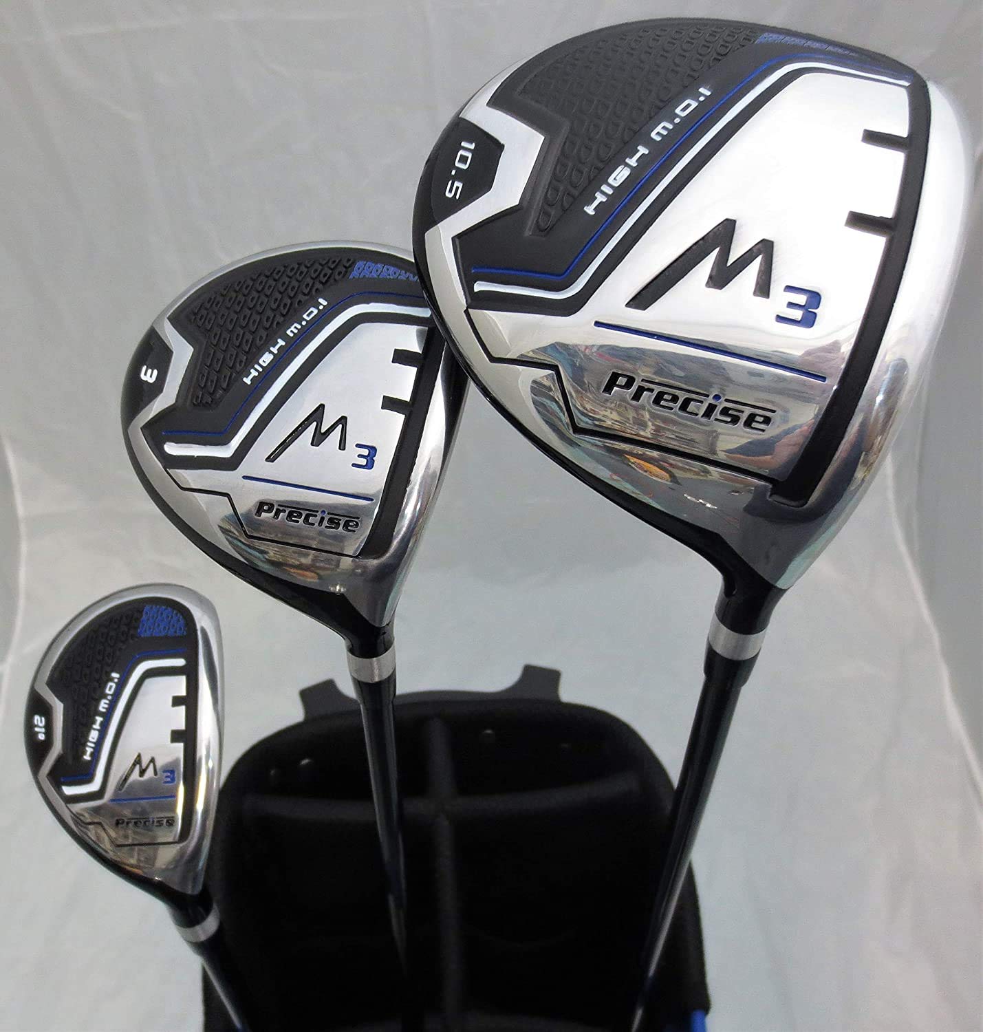 High Performance Golf 60''- 6''6 Height Rh Driver Mens Complete Golf Set