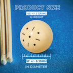 Gse Black Dot & Blue Dot Practice Training Cue Balls, Aaa-Grade Pro Cup Standard Pool Billiard Cue Ball With 6 Dots