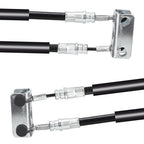 Leapgomax Ezgo Txt Brake Cable Set Passenger And Driver Side Stainless Steel Core For Marathon Medalist Golf Cart 1994-2008 Gas