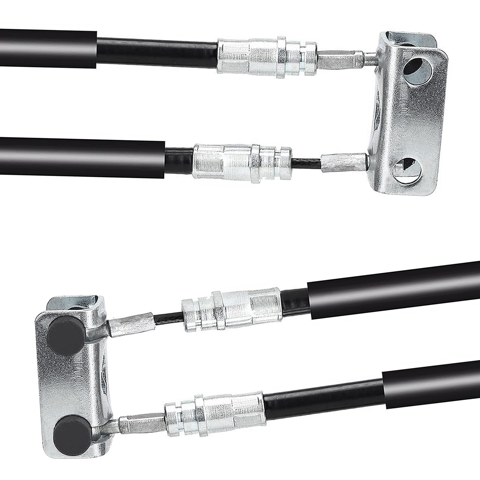 Leapgomax Ezgo Txt Brake Cable Set Passenger And Driver Side Stainless Steel Core For Marathon Medalist Golf Cart 1994-2008 Gas