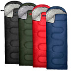 10 Pack Sleeping Bags For Adults Cold Weather Bulk For Homeless People, 4 Seasons Warm Or Cold Lightweight Indoor Outdoor Backpa