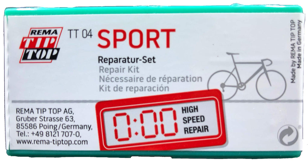 Rema Sport Bicycle Narrow Tube Patch Repair Kit Tt04 (24) - Tt O4
