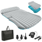 Kmz Suv Air Mattress Double-Sided Car Mattress Camping Bed Inflatable Bed With Electric Pump For Suv Trunk And Rear Seat - Gray