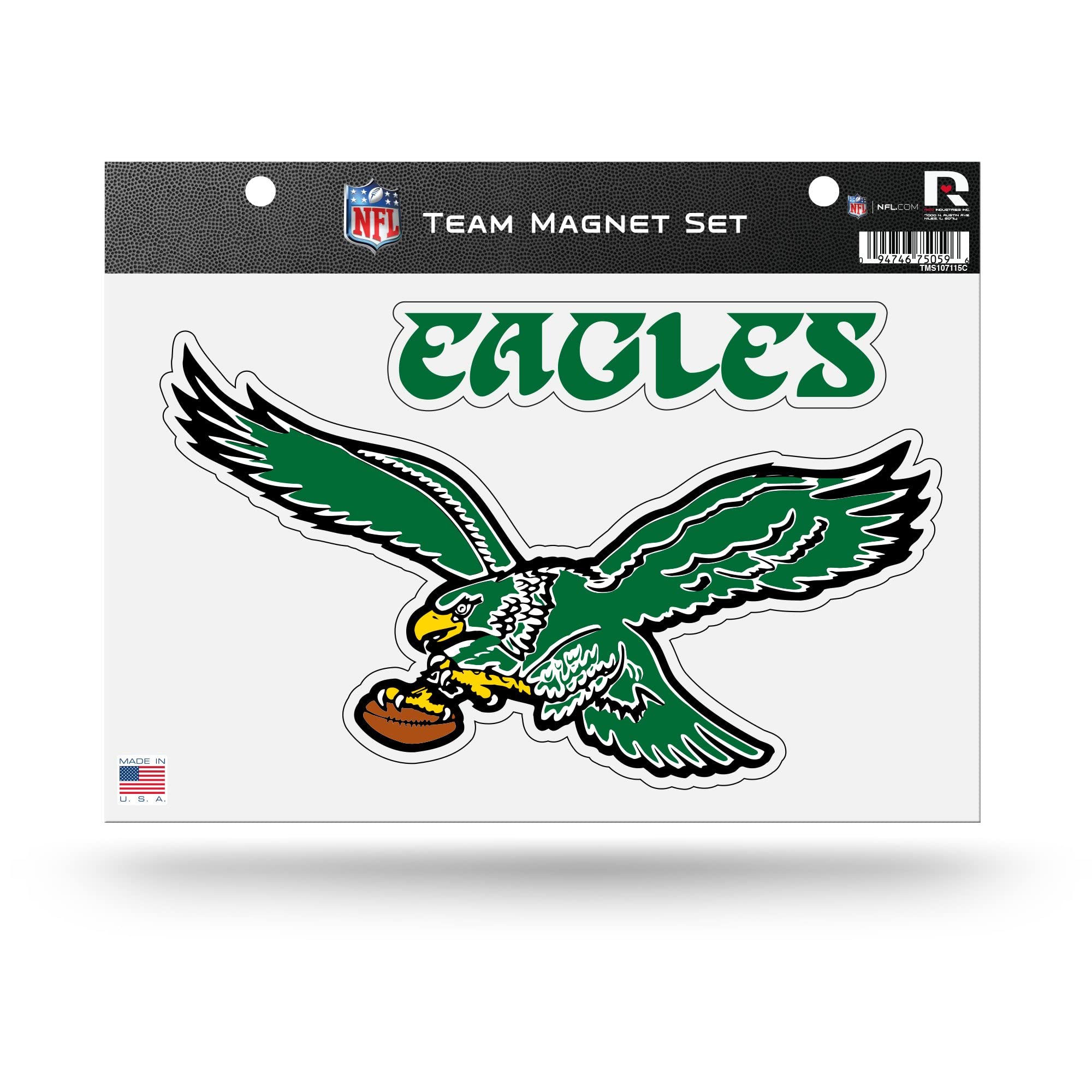 Rico Industries Nfl Philadelphia Eagles Team Magnet Set 8.5'' X 11'' - Home D  Cor - Regrigerator, Office, Kitchen