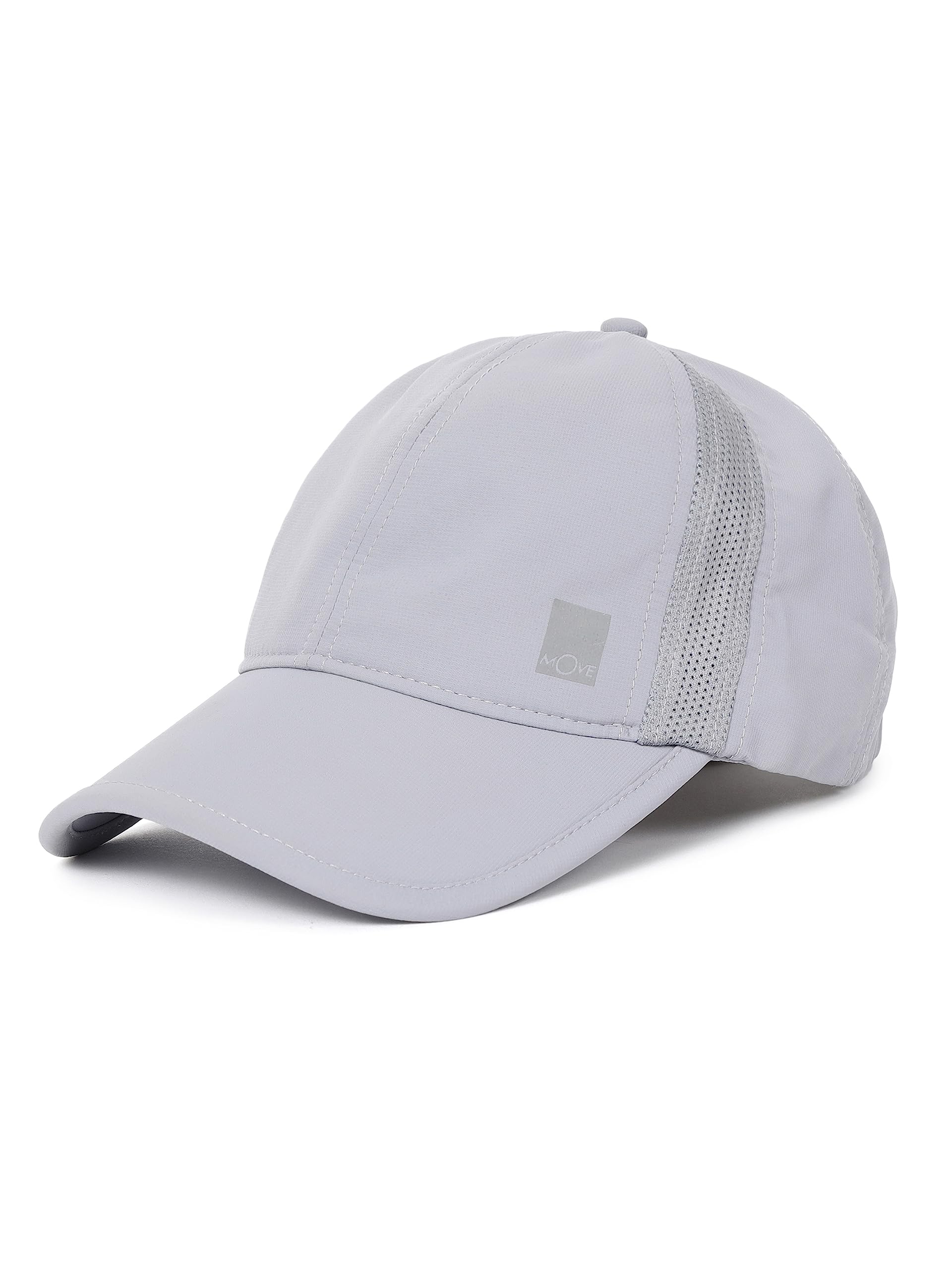 Jockey MenS Cp21 Polyester Solid Cap With Adjustable Back Closure And Stay Dry Technology_Light Grey_Free Size