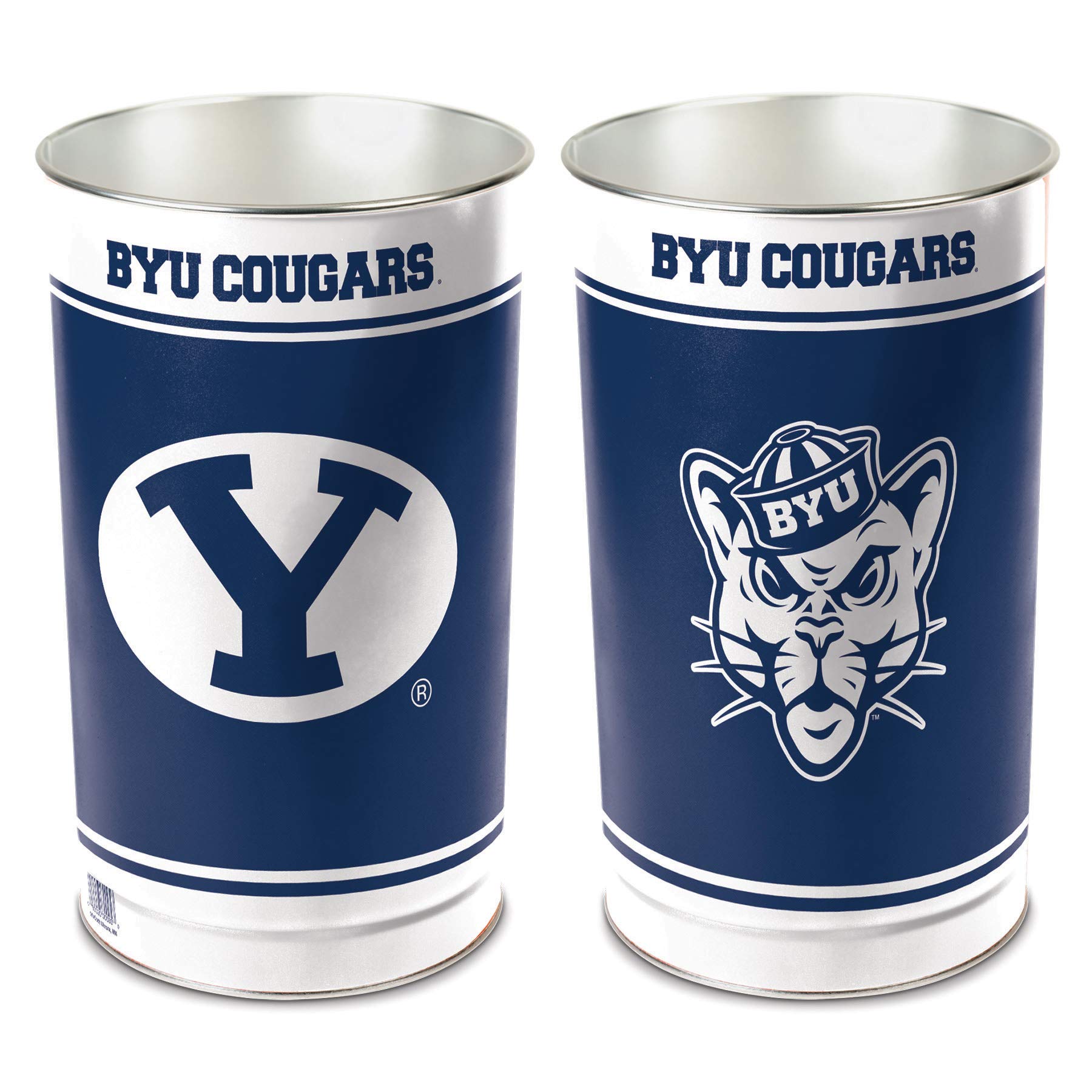 Wincraft Team Effort BYU Cougars Wastebasket, Multicolor