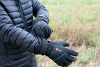 Savior Heat Heated Gloves, Unisex Rechargeable Battery Powered Electric Heating Glove For Winter Outdoor (Black S14, Large)