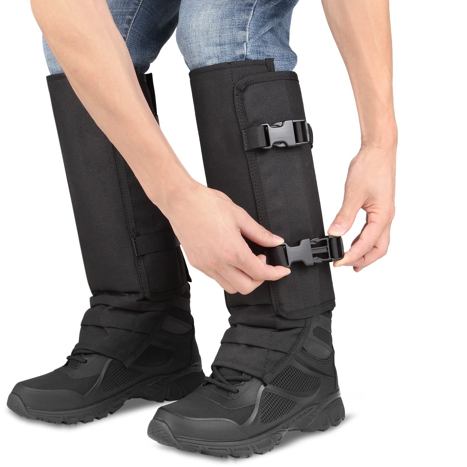 Trekmaster Snake Gaiters: Waterproof Snake Guards With Bite Protection For Lower Legs. Fits Men & Women. Ideal For Hunting, Hiki