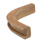 Whitecap 60822 Teak 5/8'' H X 1-3/16''W 3/4'' Gap Inside Corner Bulkhead Molding