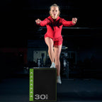 Balancefrom Jumping Plyo Exercise Box 3 In 1 Home Gym Workout 60 Lbs, Multicolor